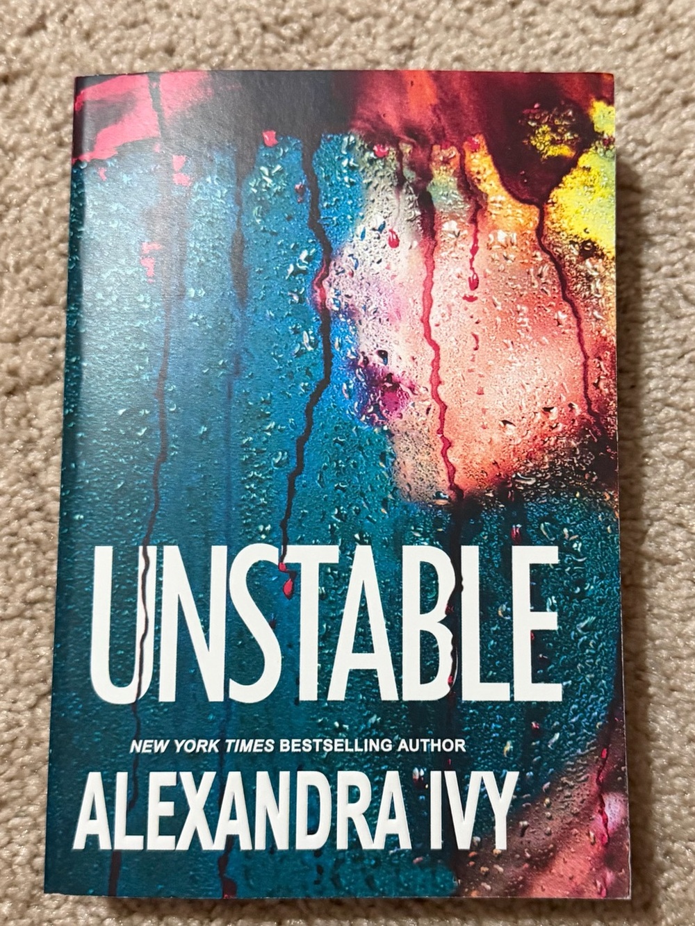 Unstable by Alexandra Ivy - Colorful Cover Paperback